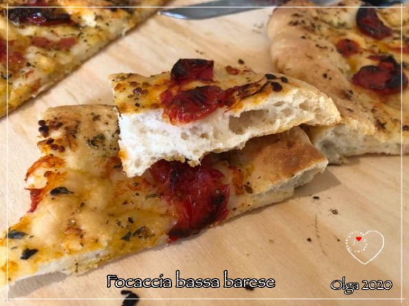 Focaccia bassa barese 1