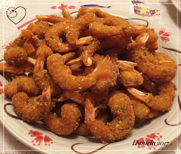 Gamberi Fritti Impanati