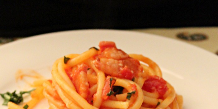 Bucatini alla Matriciana (Amatriciana) Bucatini alla Matriciana (Amatriciana)