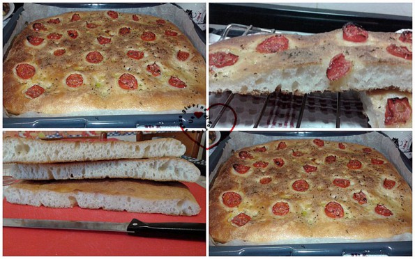 collage focaccia