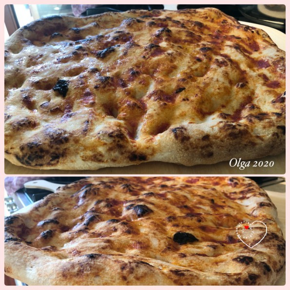 collage pizza pala cotta