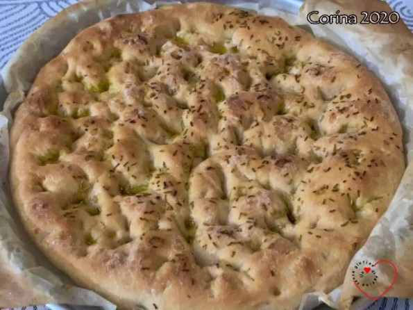 focaccia bianca Corina