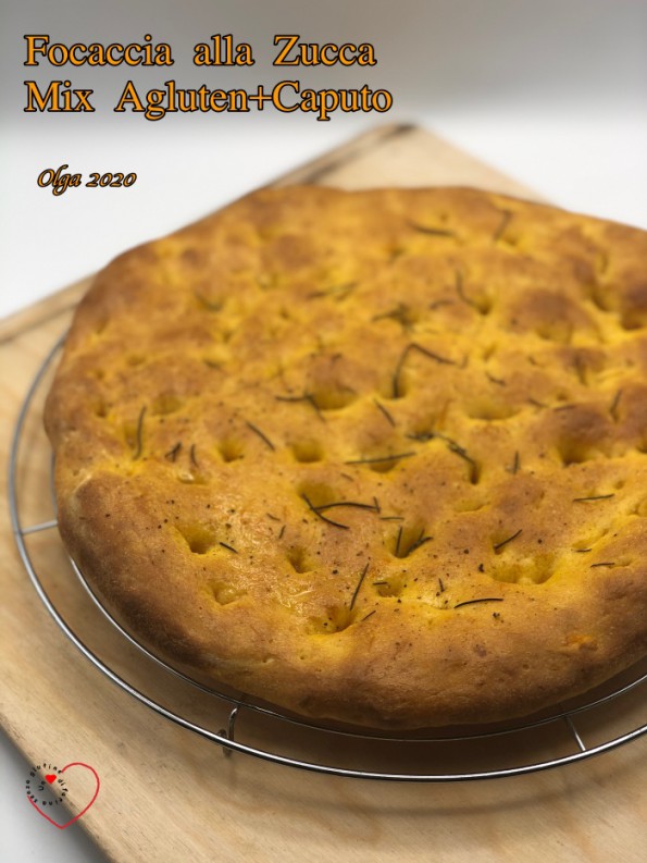 focaccia zucca dieto