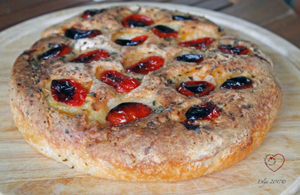 panfocaccia senza lievito