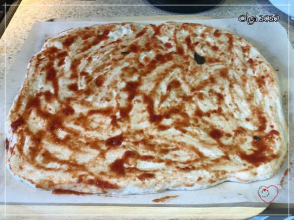 pizza alla pala impasto
