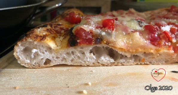 pizza alla pala interno