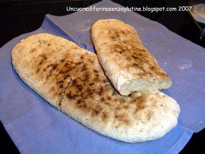 Pane senza glutine con Farina Agluten