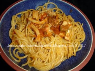 Spaghetti al Sugo di Calamari