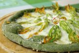 Pizza con Farina dell'Albero della Vita (Moringa)