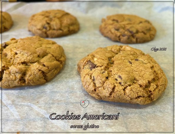 Cookies Americani senza glutine
