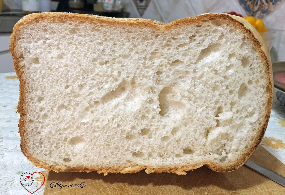 Pane con Pasta di Riporto in Macchina del Pane