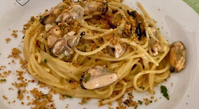 Spaghetti Pecorino e Cozze