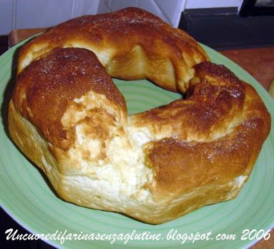 Brioche a Ciambella Senza Glutine