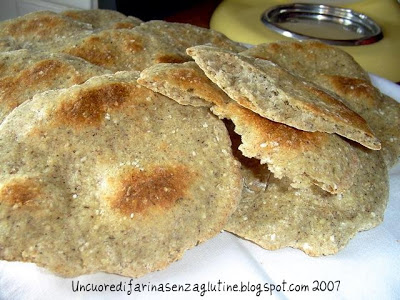 Focaccine al Miglio e Grano Saraceno