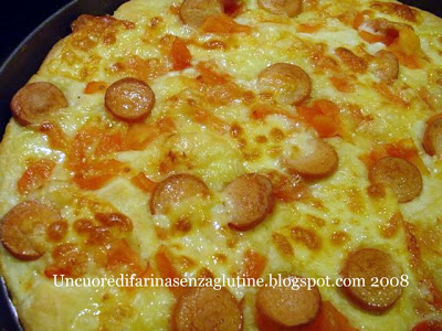 Pizza senza glutine con "Pane di Anna"