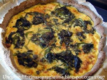 Quiche con Salmone e Verdure