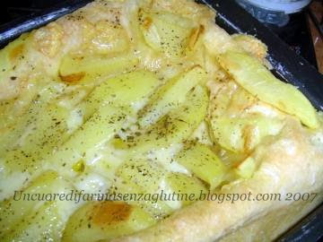 Focaccia Patate e Fontina