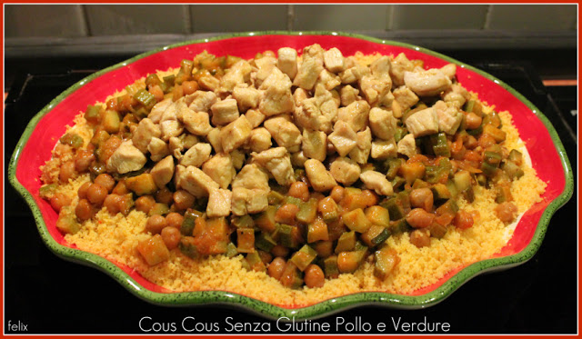 Cous Cous Senza Glutine Pollo e Verdure