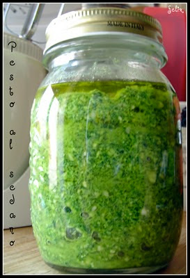 Pesto al Sedano