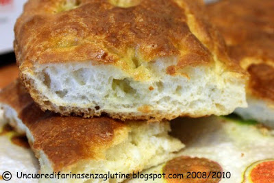 Focaccia Genovese senza glutine