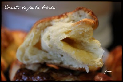 Cornetti di pasta brioche senza glutine