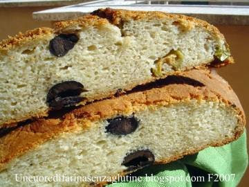 Pane alle Olive – Farina Orgran