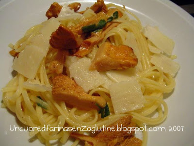 Linguine Gluten Free ai Finferli e Pecorino Romano