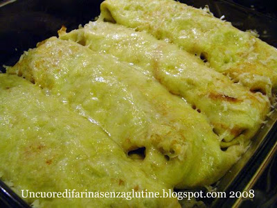 Crepes Bieta e Ricotta