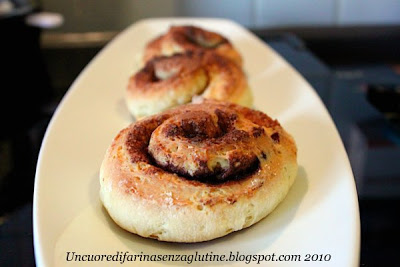 Cinnamon Rolls Senza Glutine