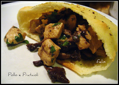 Pollo e Funghi Prataioli