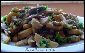 Funghi Porcini Trifolati