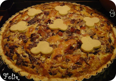 Quiche al Radicchio e Valtellina Casera