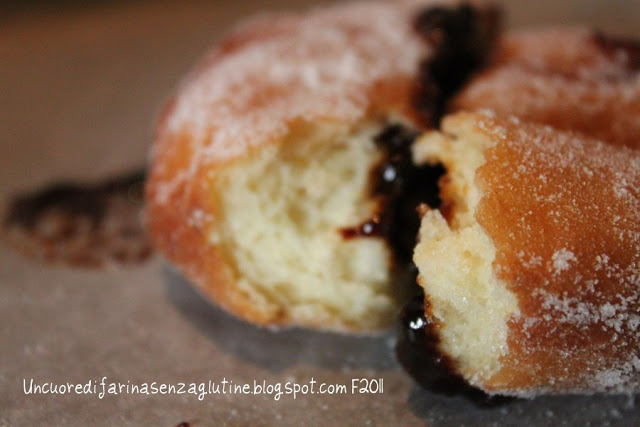 Bomboloni, Krapfen Senza Glutine