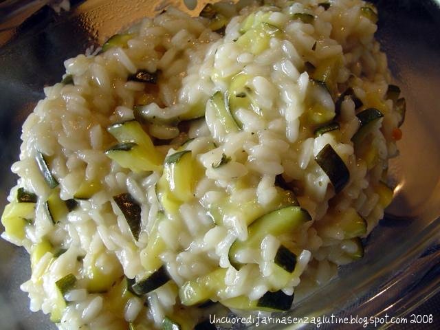 Risotto alle Zucchine