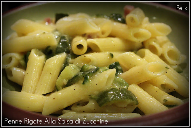 Rigatoni Senza Glutine di Grano Saraceno o Penne Rigate alla Salsa di Zucchine