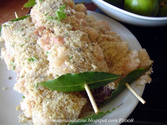 Involtini di pesce spada alla griglia