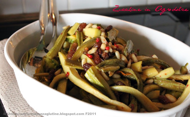 Zucchine in Agrodolce