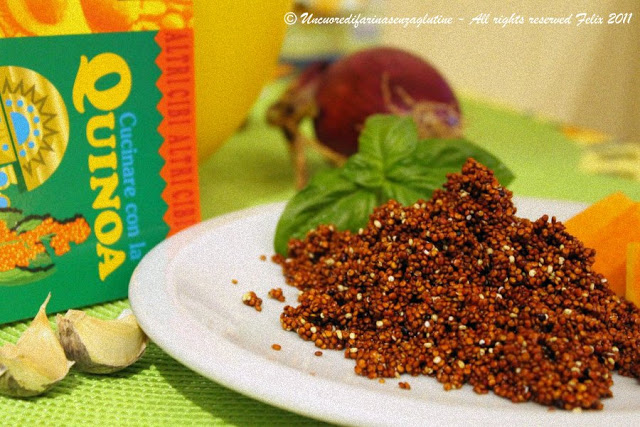 Crema di Zucca e Quinoa Rossa