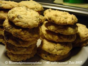 Biscotti Muesli e Gocce di Ciocco