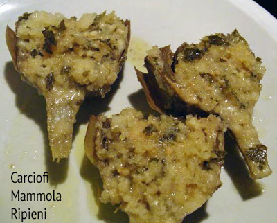 Carciofi Mammola ripieni