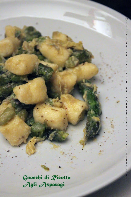 Gnocchi di Ricotta Agli Asparagi