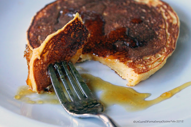 Rifatte Senza Glutine... Blinis alla Zucca, Farina Ceci e Ricotta