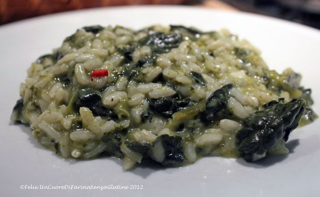 Risotto Con Cime e Cavolo Nero