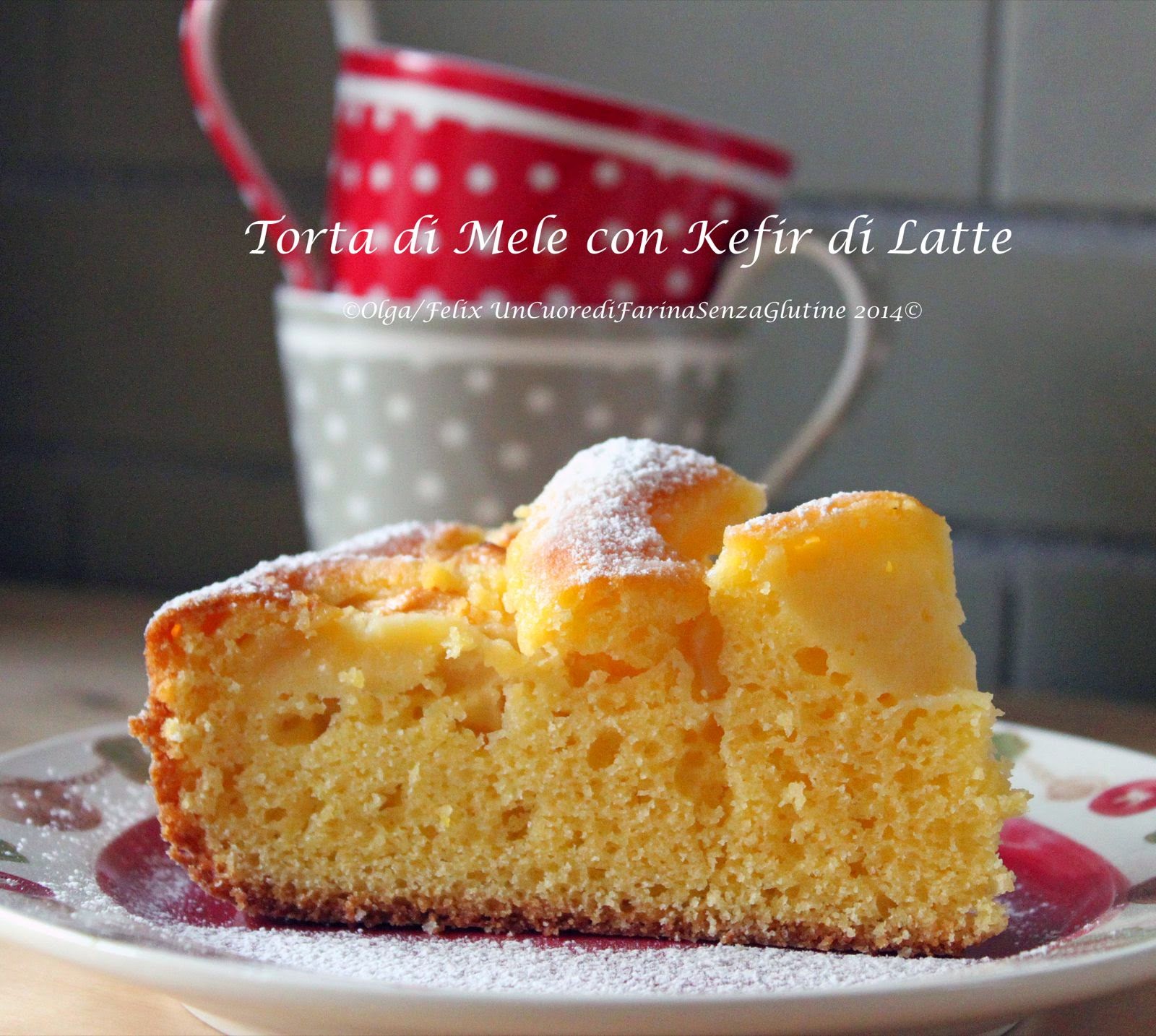 Torta di Mele con Kefir di Latte