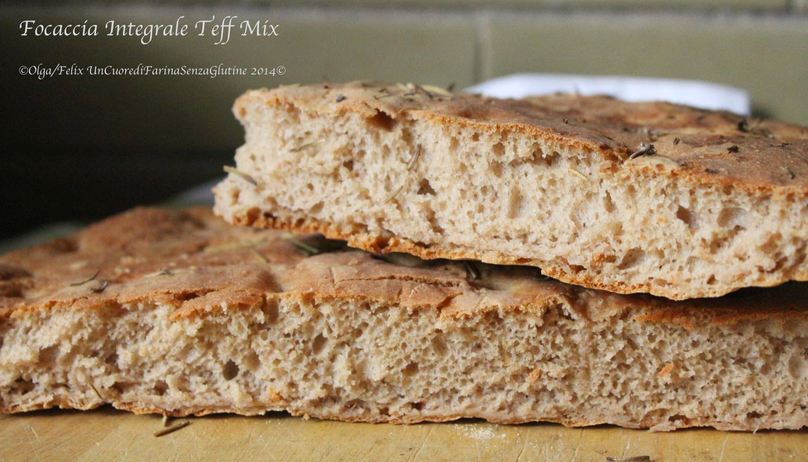 Focaccia Integrale con Siero di Kefir