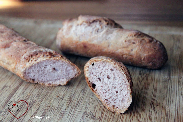 Baguette con Mix di Farine Naturalmente Senza Glutine al Sorgo