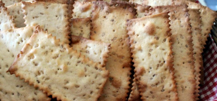 Crackers Al Sesamo Senza Glutine