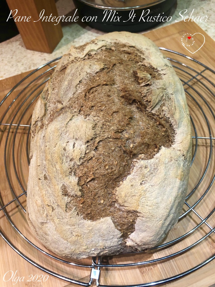 Pane Integrale con Licoli e Mix It Rustico Schär