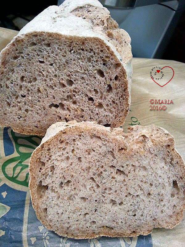 Pagnotta Integrale con Mix Naturalmente Senza Glutine: il “Pane Canta…”