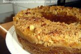 Apple streusel cake